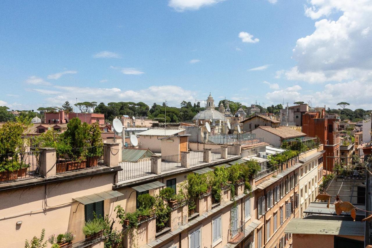 Lovely New Attic, Piazza Del Popolo! ローマ エクステリア 写真