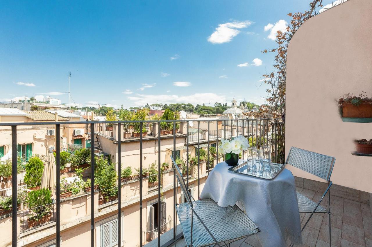 Lovely New Attic, Piazza Del Popolo! ローマ エクステリア 写真